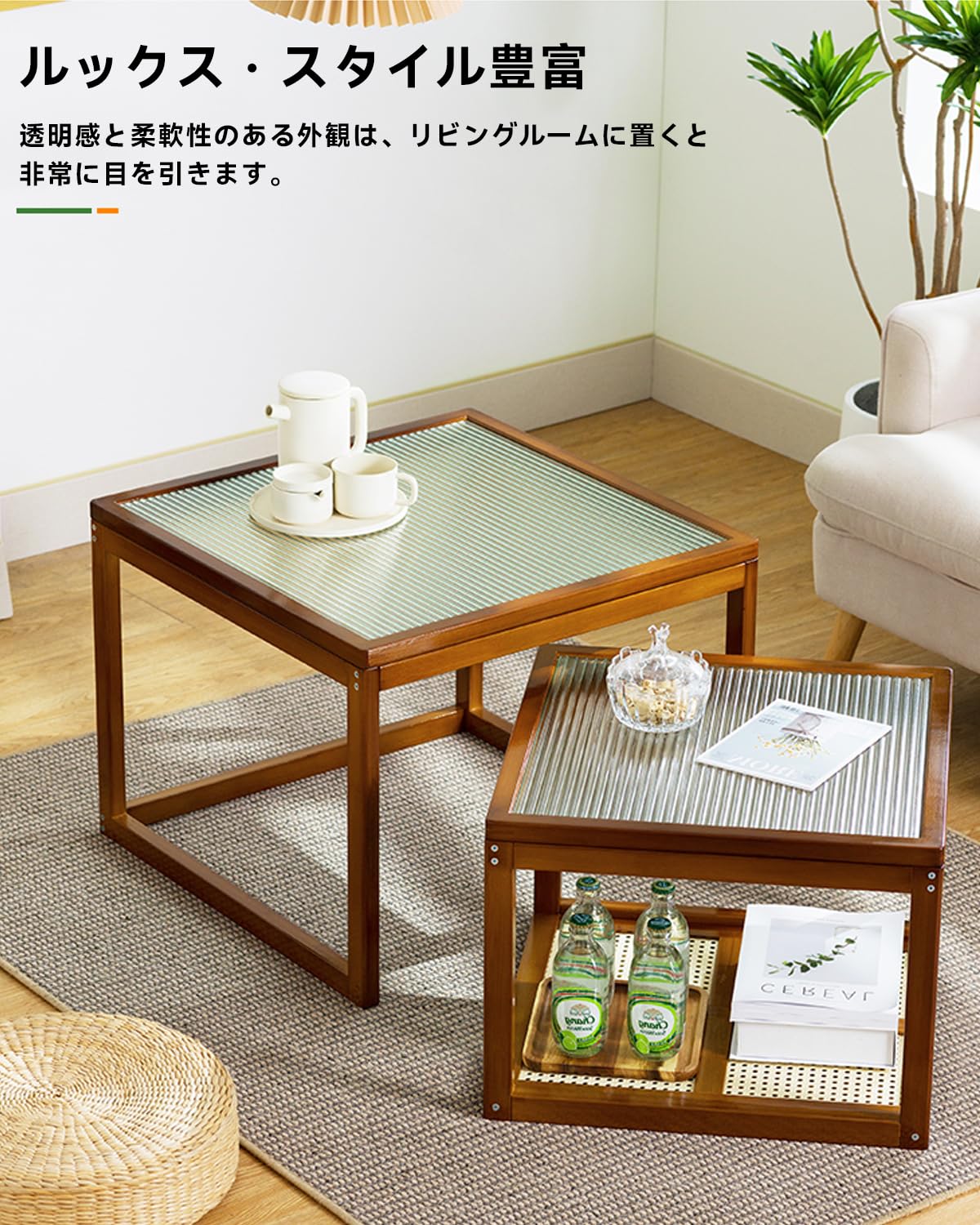 Amazon.co.jp: JSLJDMセンターテーブル テーブル リビングテーブル